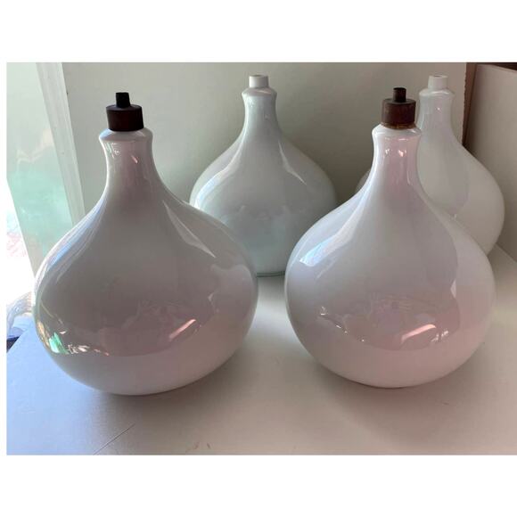 Vintage Gerold Porzellan lamp base, white porcelain, Made W Germany 4 available - Picture 9 of 16